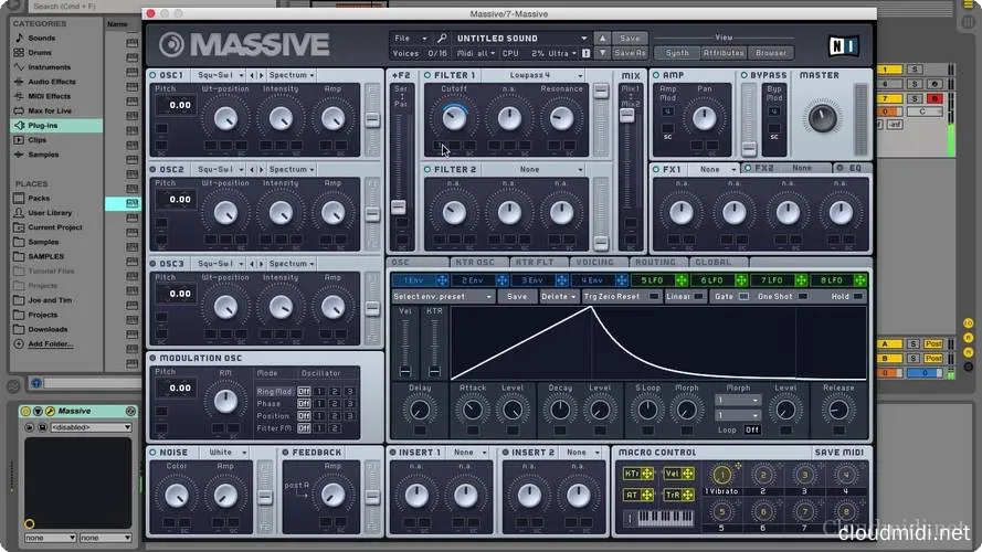 Native Instruments Massive 中文教学视频22集 Native Instruments Massive 中文教学视频22集