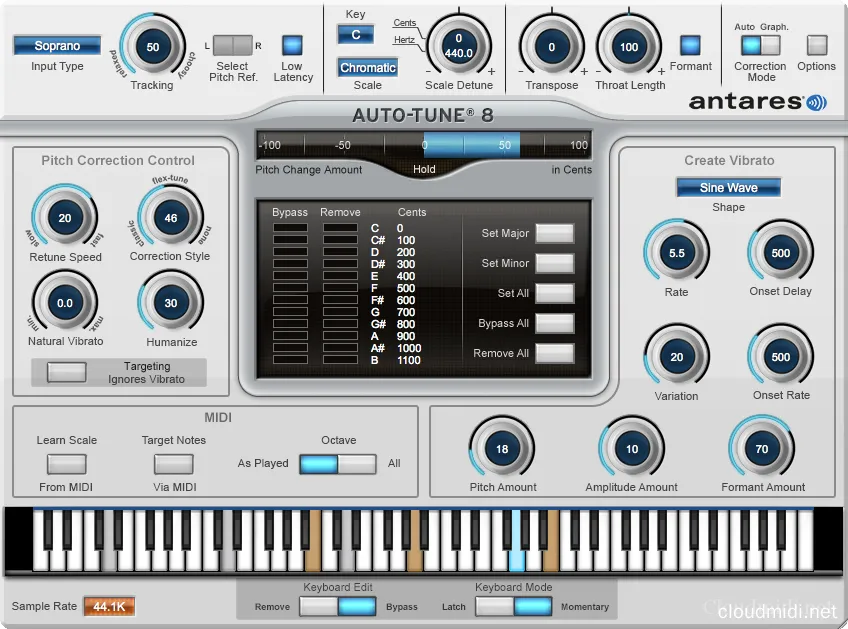 Antares Auto-Tune v8.1.1 WIN VST3 Antares Auto-Tune v8.1.1 WIN VST3