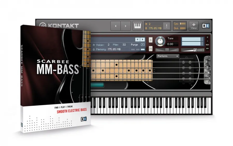 Native Instruments Scarbee MM-Bass Kontakt