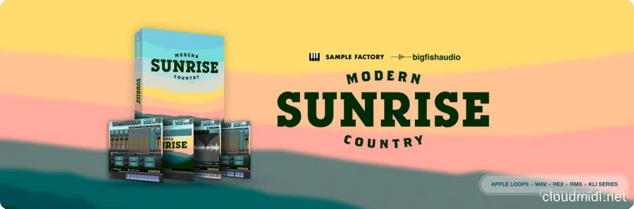 Big Fish Audio Sunrise Modern Country Kontakt 