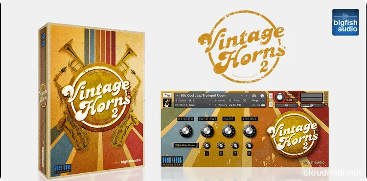 Big Fish Audio Vintage Horns Kontakt 