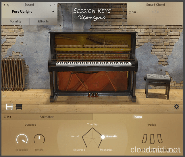 e-instruments Session Keys Upright Kontakt