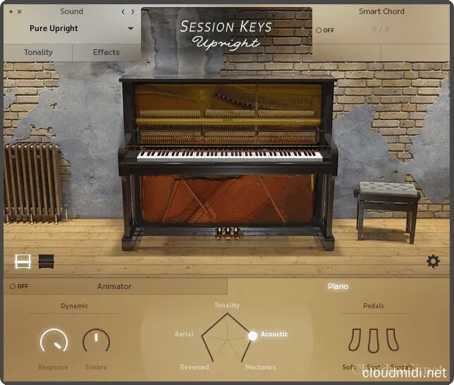 e-instruments Session Keys Upright Kontakt