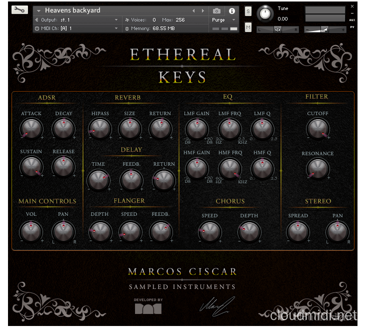 Marcos Ciscar Ethereal Keys Kontakt