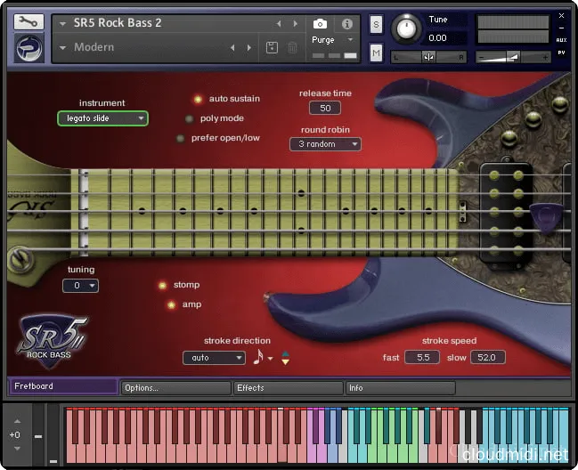 Prominy SR5 Rock Bass 2 Kontakt