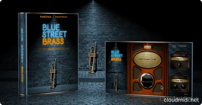 Indiginus Blue Street Brass Kontakt