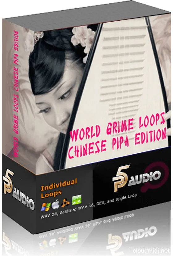 World Grime Loops and Licks Chinese Pipa