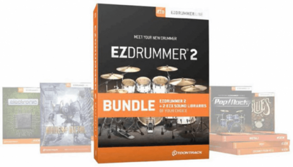 架子鼓音源含55套拓展-Toontrack EZDrummer 2 v2.1.8 + Expansions WiN-MAC -  Cloudmidi.net