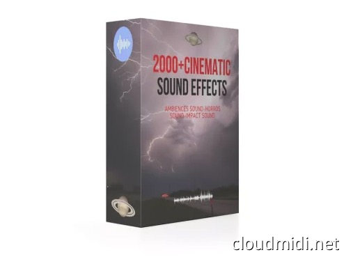电影音效库-2000+ Cinematic Sound Effects WAV :-1