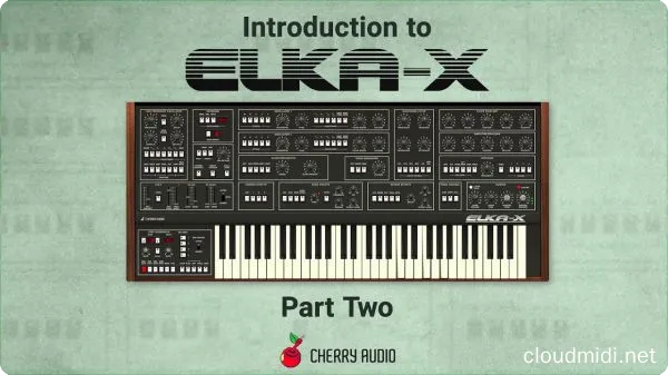 模拟合成器-Cherry Audio Elka-X v1.0.5.85 R2R [WiN] :-1