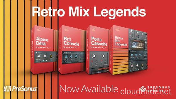 复古硬件模拟效果器-PreSonus Retro Mix Legends v1.0.1.66449 R2R-win :-1