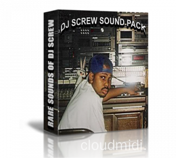 老式嘻哈采样-DJ SCREW SoundPack WAV FL Studio Kontakt :-1