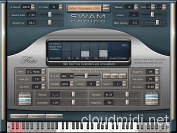 虚拟笛子音源-Audio Modeling SWAM Engine Flutes v2.8.1 CE-win :-1