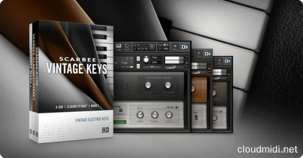 四个复古电钢琴-Native Instruments Scarbee Vintage Keys Kontakt :-1