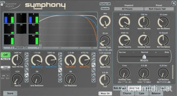 交响3D环绕声混响插件-Exponential Audio Symphony 3D v3.1.0 R2R-win :-1