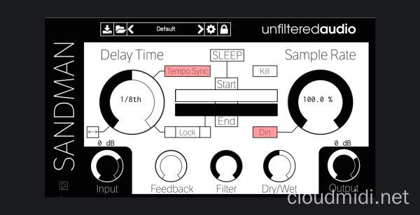 延迟效果器-Unfiltered Audio Sandman v1.4.0 TC-win :-1
