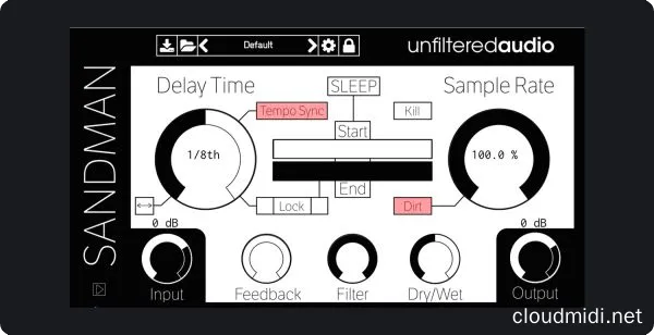延迟效果器-Unfiltered Audio Sandman v1.4.0 TC-win :-1 延迟效果器-Unfiltered Audio Sandman v1.4.0 TC-win :-1