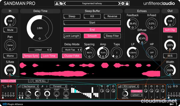 延迟效果器-Unfiltered Audio Sandman Pro v1.4.0 TC-win :-1