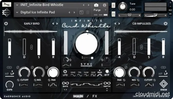 鸟哨氛围音色库-Emergence Audio Infinite Bird Whistle Kontakt :-1