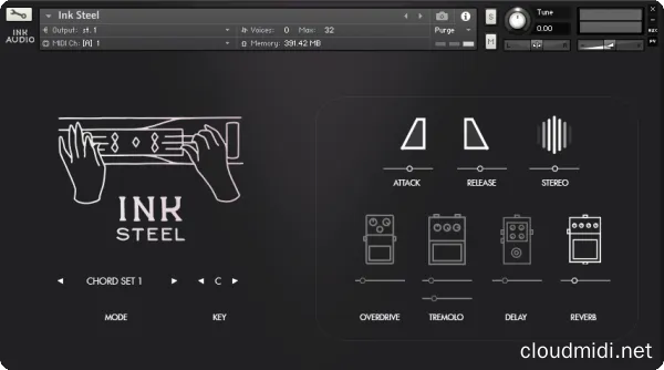 环境踏板钢音色库-Ink Audio Ink Steel Kontakt :-1