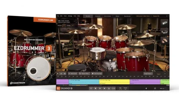 虚拟鼓原厂音色库-Toontrack EZDrummer 3 Core Library v1.0.0 CE WiN-MAC :-1