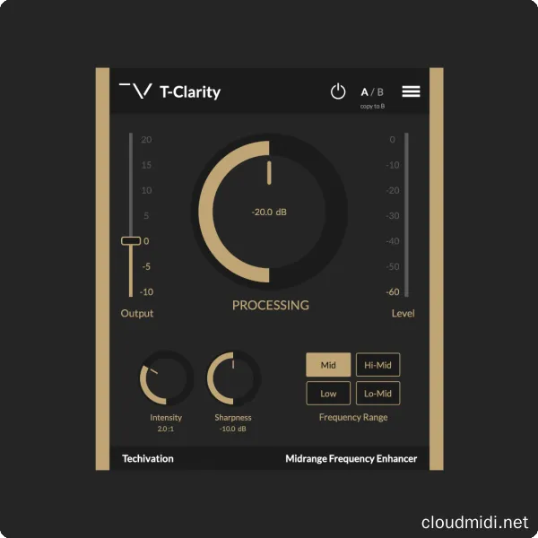 中低频增强效果器-Techivation T-Clarity v1.0.7 R2R-win :-1