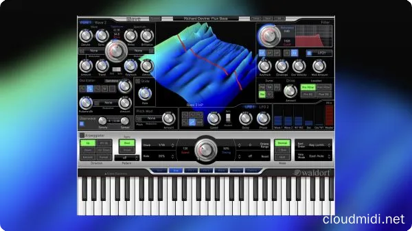 虚拟合成器-Waldorf Nave v1.17b R2R-mac :-1