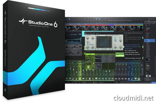 音乐制作宿主软件-PreSonus Studio One 6 Professional v6.0.1 macOS-TRAZOR :-1