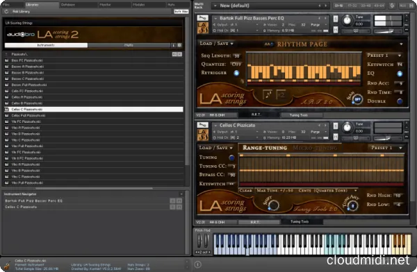 AudioBro LA Scoring Strings 2.0 | LASS 2 Kontakt 经典的弦乐音源 :-2