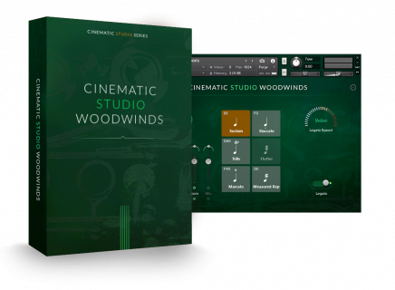 电影工作室木管乐器音源-Cinematic Studio Series Cinematic Studio Woodwinds 1.3 Kontakt :-1