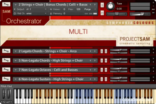 ProjectSAM Symphobia Colours Orchestrator 1.3 颜色交响配乐工具 :-2