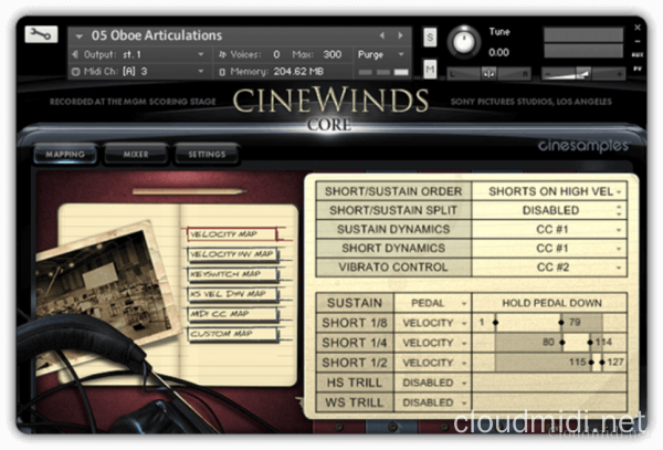 Cinesamples CineWinds CORE 1.4 Kontakt 电影木管乐器核心版 :-1