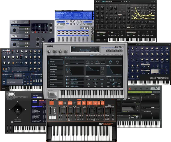 虚拟合成乐器插件合集-KORG Collection 4 v4.0.0 R2R-mac :-1