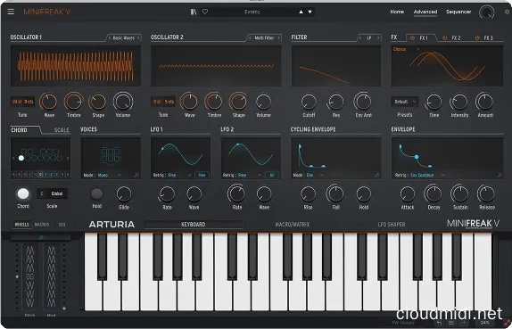 模拟合成器-Arturia MiniFreak V v1.0 MORiA-mac :-1