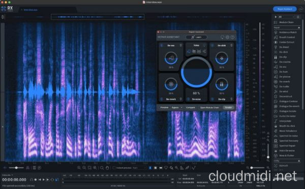 音频修复软件套装-iZotope RX 10 Audio Editor Advanced v10.3.0 macOS-MORiA :-1