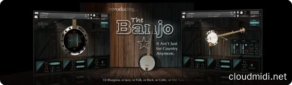 班卓琴音色库-Indiginus The Banjo Kontakt :-1