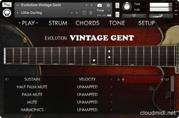 空心电吉他音色库-Orange Tree Samples Evolution Vintage Gent Kontakt :-1