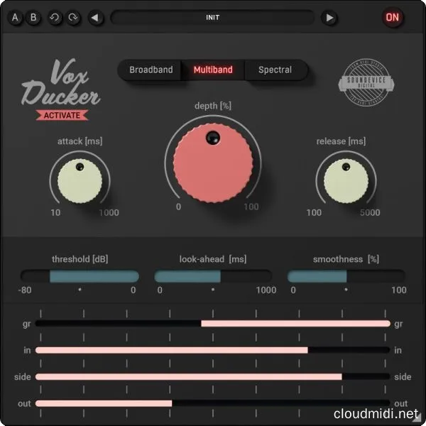 人声闪避处理插件-Soundevice Digital VoxDucker v1.1 WiN-MAC :-1