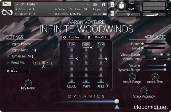 木管弦乐音色库-Aaron Venture Infinite Woodwinds v2.0 Kontakt :-1