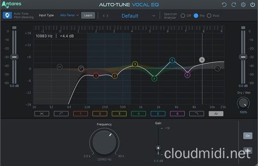 人声动态均衡效果器-Antares Auto-Tune Vocal EQ v1.0.0 CE-win :-1