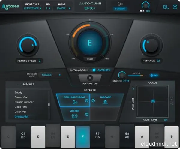 多功能人声效果器-Antares Auto-Tune EFX+ v9.1.0 CE-win :-1