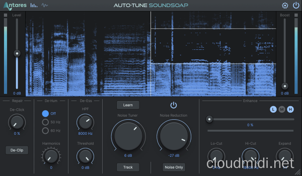 音频修复软件-Antares Auto-Tune SoundSoap v6.0.0 CE-win :-1