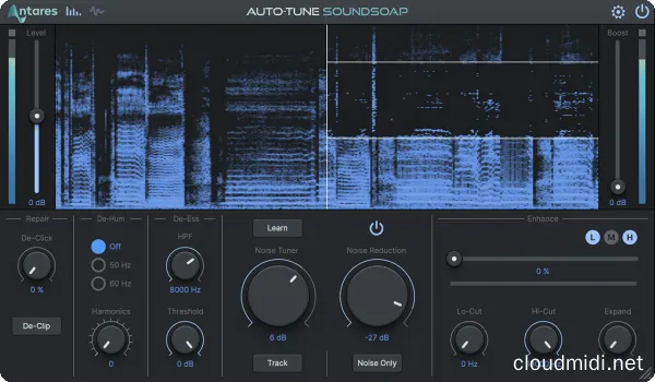 音频修复软件-Antares Auto-Tune SoundSoap v6.0.0 CE-win :-1