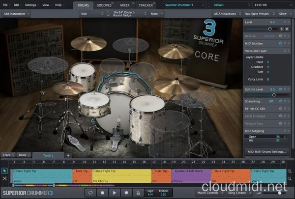 超级鼓音源插件-Toontrack Superior Drummer v3.3.5 Update CE WiN-MAC :-1