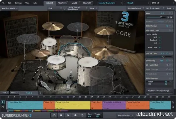 超级鼓音源插件-Toontrack Superior Drummer v3.3.5 Update CE WiN-MAC :-1 超级鼓音源插件-Toontrack Superior Drummer v3.3.5 Update CE WiN-MAC :-1