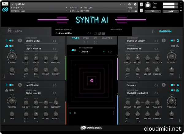 电影式智能合成音色库-Sample Logic Synth AI Kontakt :-1