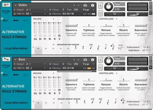 另类独奏弦乐音色库-Spitfire Audio Alternative Solo Strings v1.0.3 Kontakt :-1