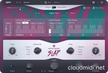 虚拟贝斯手音源插件-UJAM Virtual Bassist SLAP v2.1.1 R2R-win :-1