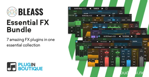 综合混音效果器套装-BLEASS Essential FX Plugins Bundle v2023.1 R2R-win :-1