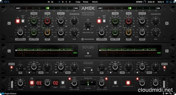 母带压缩效果器-Plugin Alliance AMEK Mastering Compressor v1.0.0 R2 R2R-win :-1